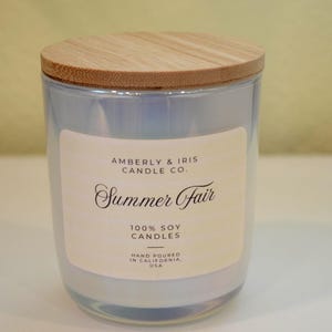 Summer Fair 8oz. Fruity Scented Soy Candle