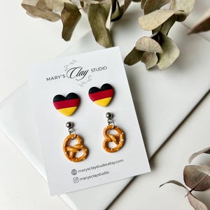 germany themed earrings