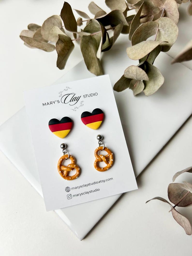 germany themed earrings