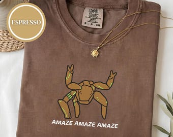 Amaze Amaze Amaze Shirt, Funny space shirt, Scientific Tee Shirt, nerd gift for dad, Nerd gift for him, Funny Sci-Fi Quote Space Graphic Tee