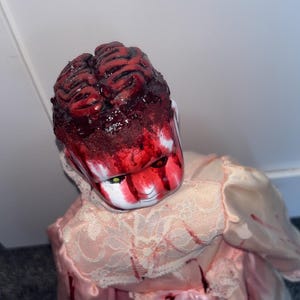 Horror handmade creepy porcelain doll