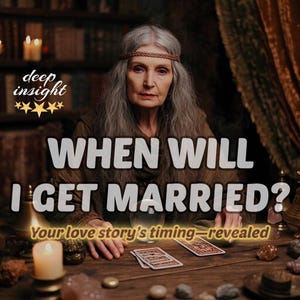 Quando mi sposerò? – Lettura dei Tarocchi alla stessa ora per il momento del matrimonio, il futuro dell'amore e la previsione del matrimonio con la psiche