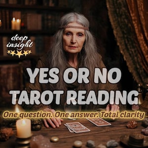 Yes or No Tarot Reading – Same Hour Accurate Psychic Answer to One Question, Fast Tarot Insight, Intuitive Energy Prediction & Clarity