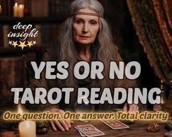 Yes or No Tarot Reading – Same Hour Accurate Psychic Answer to One Question, Fast Tarot Insight, Intuitive Energy Prediction & Clarity