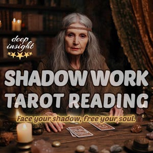 Shadow Work Tarot Reading – Reveal Hidden Emotional Blocks, Heal Inner Wounds & Clear Energy in Love, Life, and Personal Growth