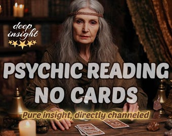 Psychic Reading No Cards – Same Hour Intuitive Guidance, Energy Reading & Honest Psychic Insight Without Tools