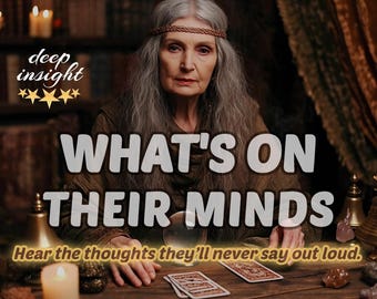 Real Mind Reading – Same Hour Telepathy Psychic Reading, Thoughts & Intentions Revealed, Deep Energy Connection