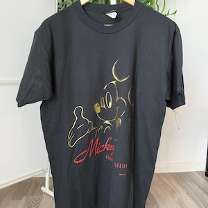 Vintage Disney Mickey Unlimited black t-shirt