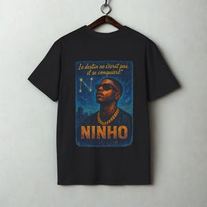 Ninho Fan T-shirt / Personalized T-shirt / Men&#39;s and women&#39;s T-shirt / Rap / Gift idea