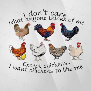 Chicken Lover PNG, Funny Chicken PNG, Farm Life PNG, Chicken Sublimation Design, Digital Download