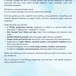 28-Day Inner Work Practice Guide for Self Reflection, Shadow Work & Emotional Healing image 8