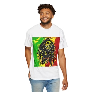 Reggae Icon Tee Tribute to the King of Reggae | Roots Vibes, Rasta Colors, Conscious Style Limited edition