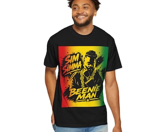 Beenie Man Graphic Tee | Dancehall Icon Shirt | Reggae Streetwear | Sim Simma