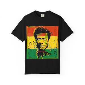 Jimmy Cliff Reggae Icon T-Shirt Tribute to &#39;The Harder They Come&#39; Legend | Roots Rock Reggae Music Lover Gift