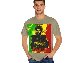 Luciano Reggae T-Shirt | Roots Music Legend, Rasta Icon