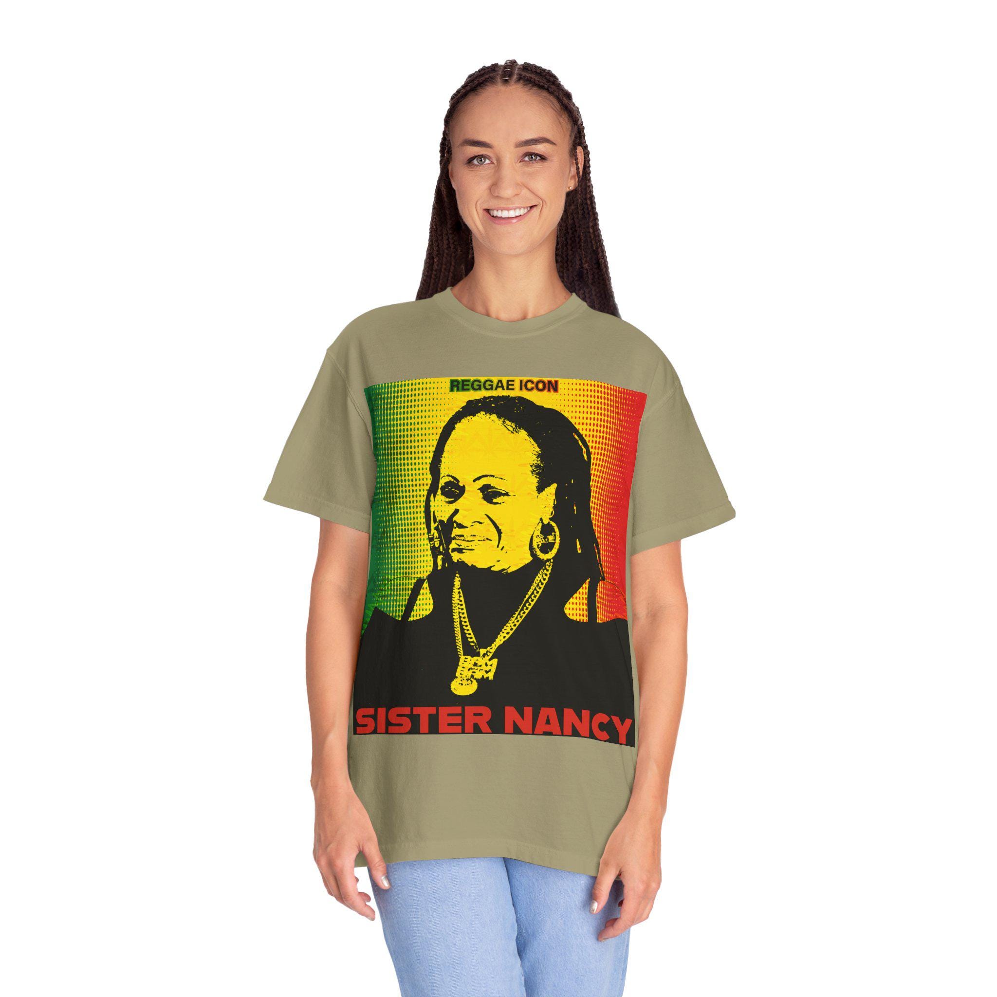 シスター・ナンシー レゲエ Tシャツ 象徴的なダンスホールの女王