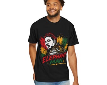 Elephant Man Energy God T-Shirt | Dancehall Party Tee | Reggae Festival Shirt | Caribbean Vibes Graphic Tee | Dancehall Icon Shirt