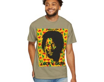Lucky Dube T-Shirt | South African Reggae Icon, Rasta Style