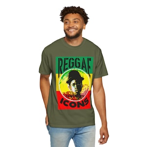 Tenor Saw Reggae Icon T-Shirt Vintage Dancehall Tribute Tee | Vintage Jamaican Music Tee | Unisex Rastafarian Culture Shirt