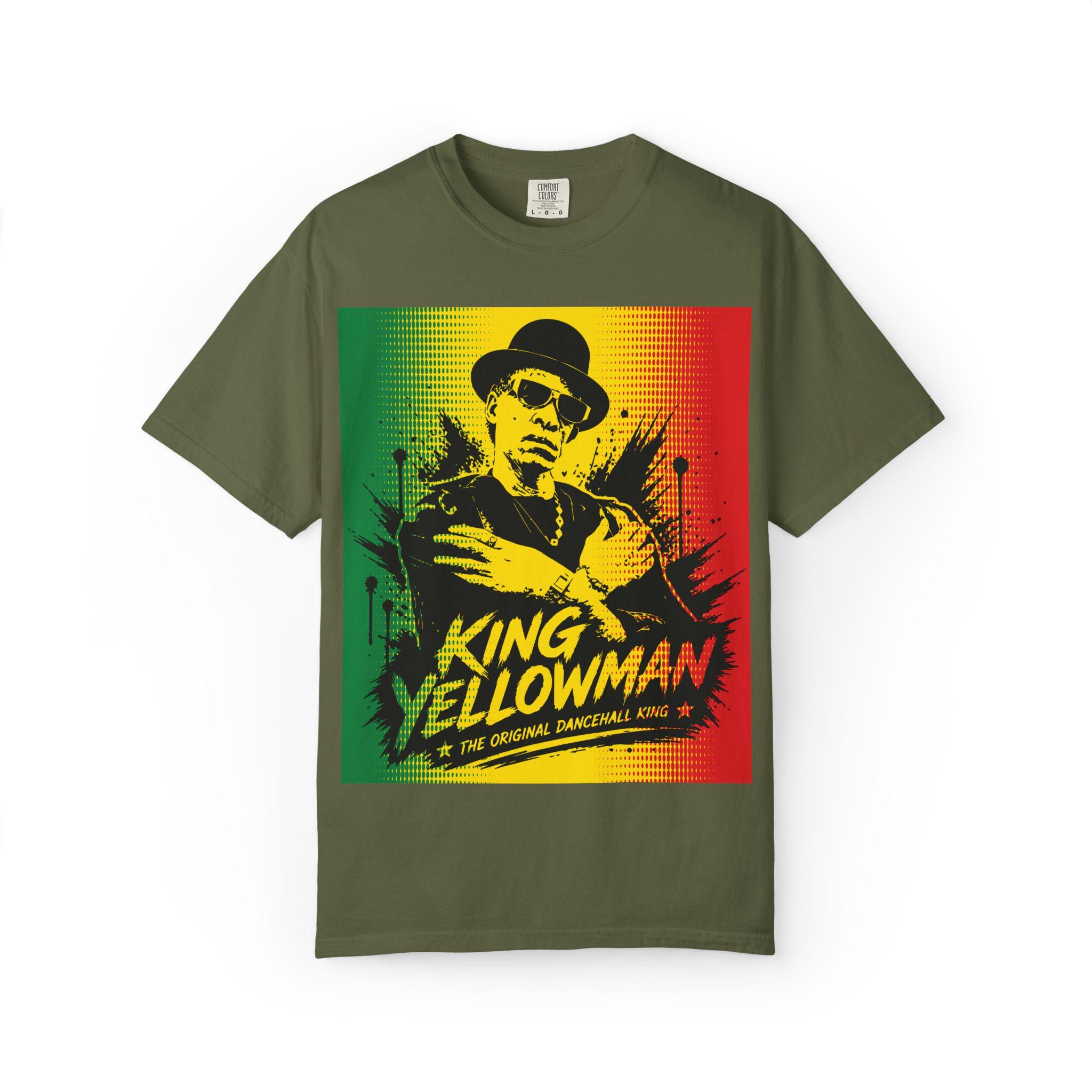 Yellowman T-shirt Dancehall Legend Tee King Yellowman Reggae Shirt