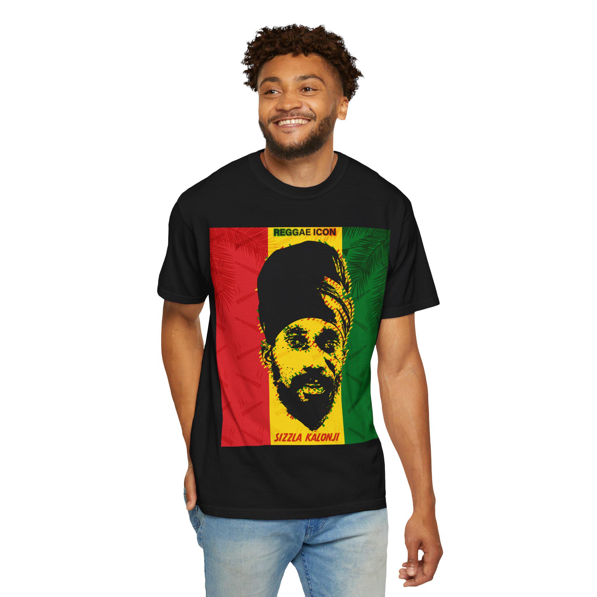 Sizzla Kalonji Reggae T-shirt Jah Rastafari Conscious Dancehall