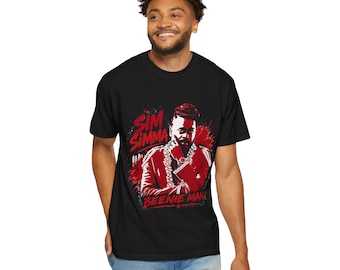 Beenie Man Graphic Tee | Dancehall Icon Shirt | Reggae Streetwear | Sim Simma
