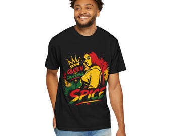 Spice Queen of Dancehall T-Shirt | Reggae Festival Caribbean Graphic Tee