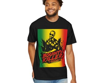 Bounty Killer Warlord T-Shirt | Dancehall Legend Tee | Reggae Streetwear | Caribbean Graphic Shirt | Dancehall Culture Tee