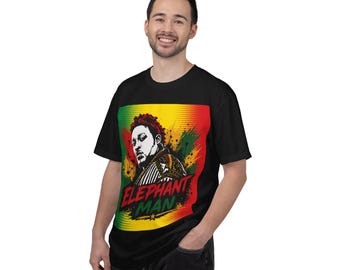 Elephant Man Energy God T-Shirt | Dancehall Party Tee | Reggae Festival Shirt | Caribbean Vibes Graphic Tee | Dancehall Icon Shirt