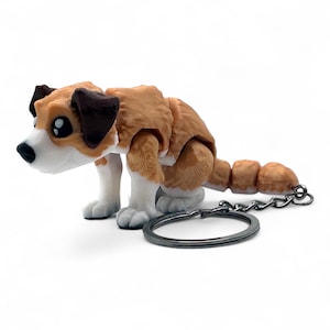 Spaß Hund Schlüsselbund Spielzeug [3d gedruckt] Haustier Zubehör