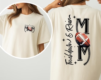 Football Mom PNG, Game Day Sublimation Design American Football (Digital Download)