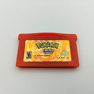 Pokémon FireRed-versie (GBA, VS) – authentieke Game Boy Advance-cartridge – volledig werkend – uitstekende staat – geen reproductie