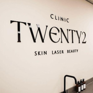 Custom Beauty Bar Sign,Custom Metal Letters,Metal Flat Cut Letters,Office Wall Sign,Laser Cut Logo Sign, Beauty Salon Sign,3D Business Sign,