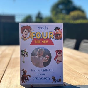 Carte d'anniversaire Toy Story