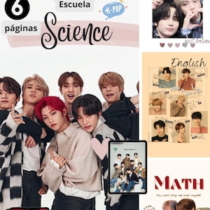 cover, covers for K-POP school notebooks