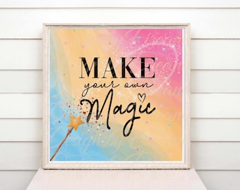 Make Your Own Magic Clipart – Sublimation PNG, Cardmaking & DIY Wall Art