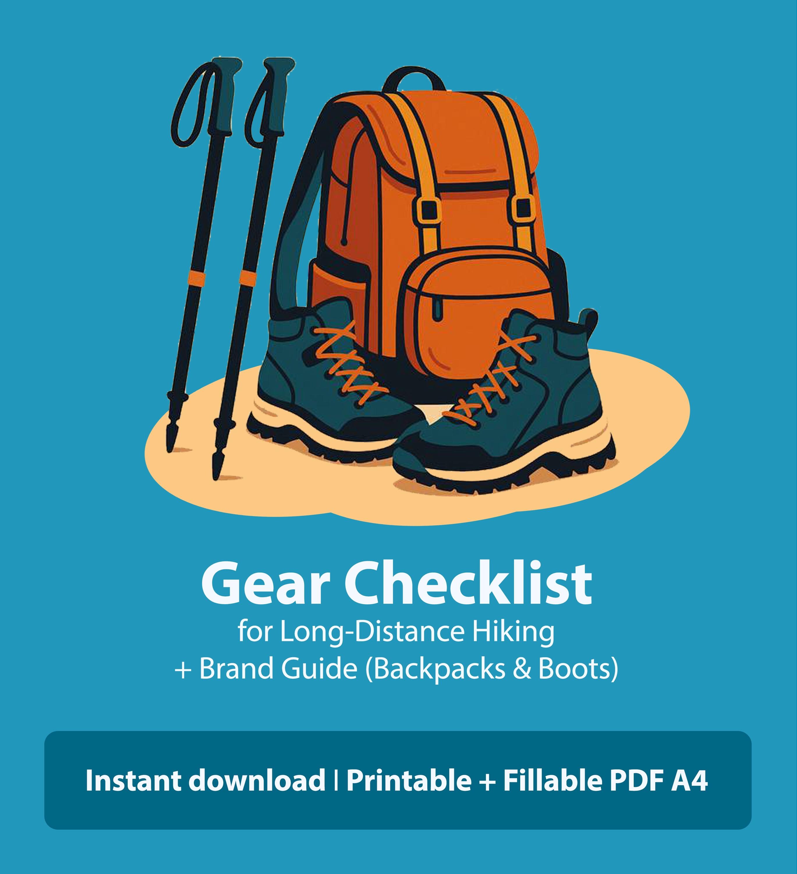 Backpack Checklist Canada - Main Image