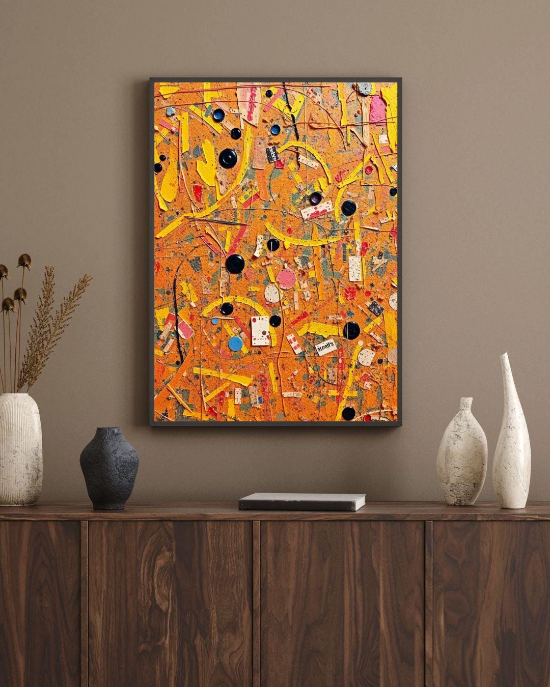 Abstract Art Print | Printable Wall Decor | Digital Modern Art ...