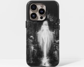 Funda gótica con diseño de cibersigilismo emo gótico para iPhone 17, 16, 15, 14, 13, 12, Plus, Pro Max, Samsung S25, S24, S23, S22 Ultra