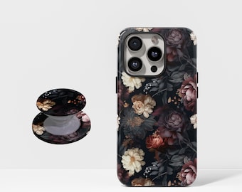 Tough Cases - Red Rose & Thorns Case,with iPhone 17, 16, 15, 14, 13, 12, 11, Pro Max, Samsung Galaxy S23, S22, S21, and S20 Ultra.