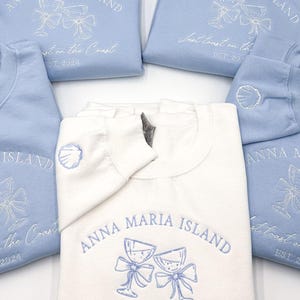 Custom Bachelorette Embroidered Sweatshirt/Hoodie | Wedding Favors | Bride / Bridal Party Gifts | Personalized Charleston & Social Club Gear