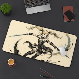 Penelo Final Fantasy XII Desk Mat: Gaming Mousepad, TCG Playmat