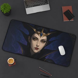 Edea, alfombrilla de escritorio para juegos, diseño de Final Fantasy 8, tapete para TCG, regalo para fans de FFVIII, alfombrilla grande para ratón, tapete para tarjetas de juego