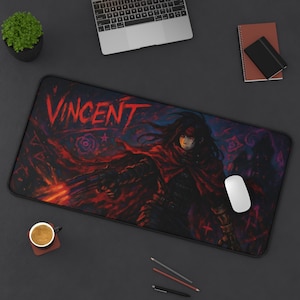 ヴィンセント FFVII デスクマット：ファイナルファンタジー7