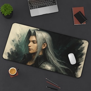 Sephiroth Desk Mat: Final Fantasy 7 Gaming Mousepad