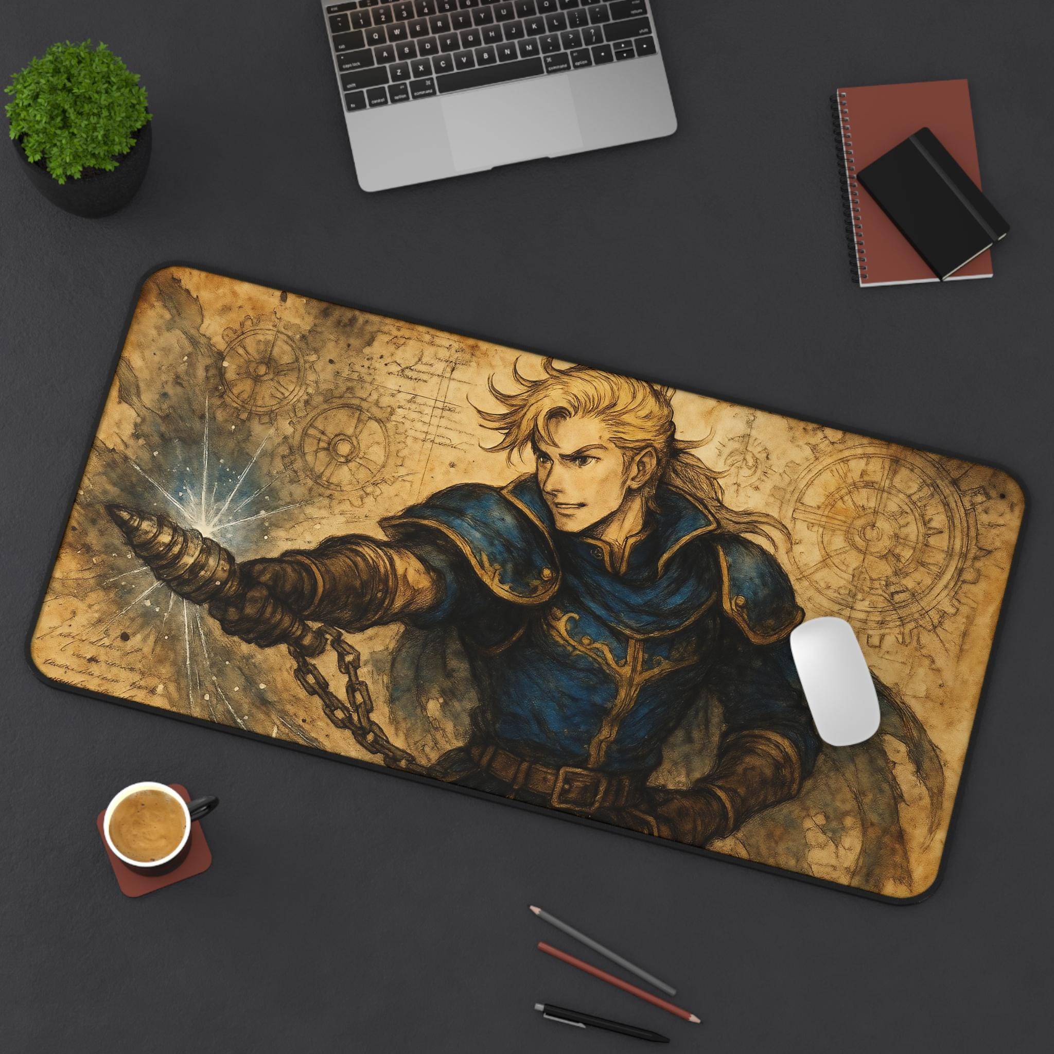 ファイナルファンタジー6 エドガー マウスパッド】ファイナル