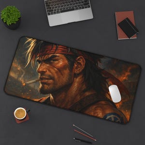 Jecht, alfombrilla de escritorio para juegos, diseño de Final Fantasy X-2, tapete para TCG, regalo para fans de FFX-2, alfombrilla grande para ratón, tapete para tarjetas de juego