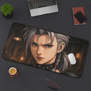 Paine, tapete de escritorio para juegos, diseño de Final Fantasy X-2, tapete para TCG, regalo para fans de FFX-2, alfombrilla grande para ratón, tapete para tarjetas de juego