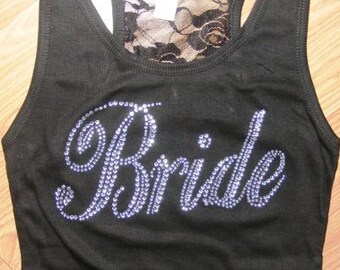 plus size bride tank top