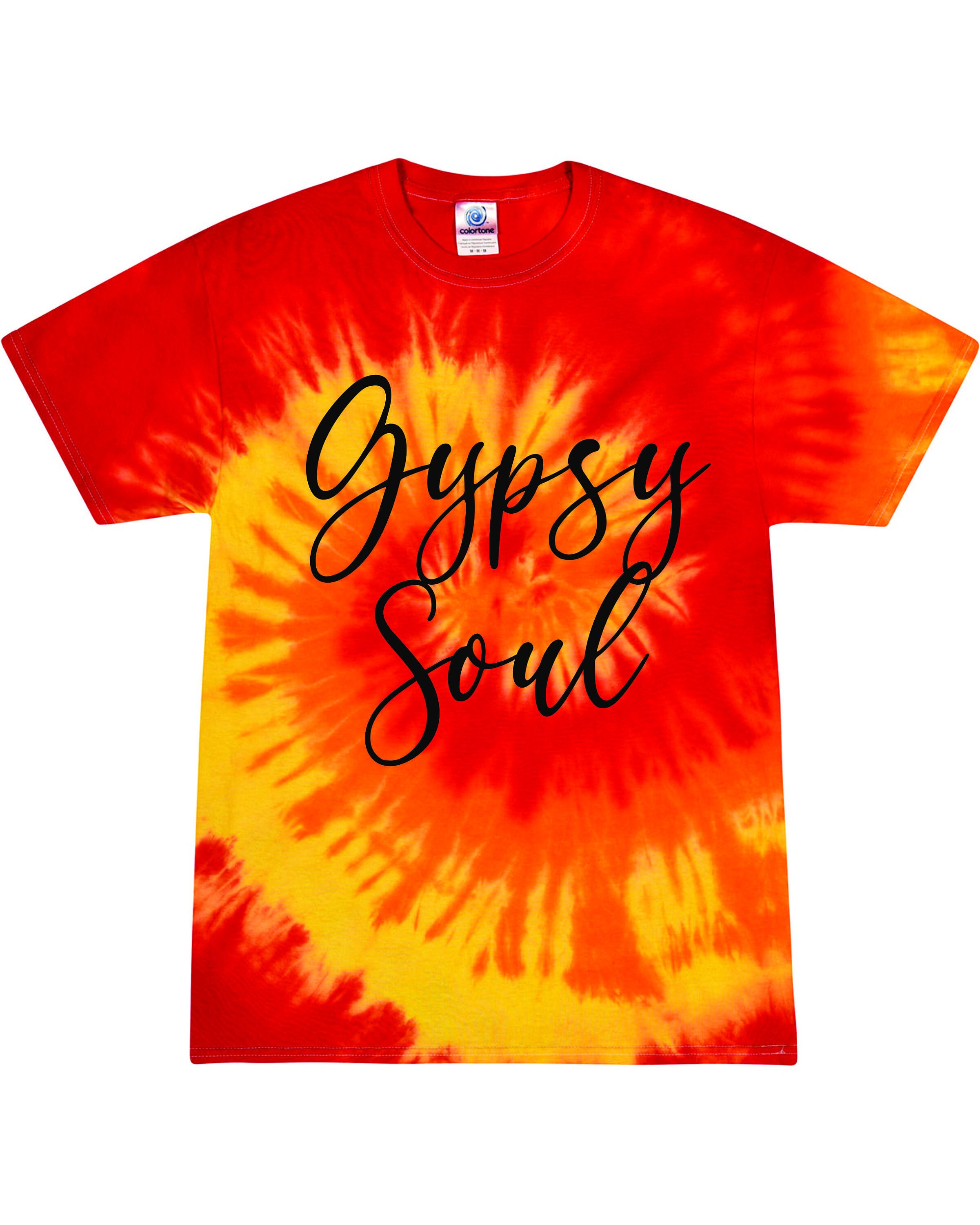 Gypsy Soul Tie Dye Shirt Cute Summer Shirts Beach T-shirts - Etsy Norway